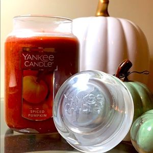 NWT Yankee Candle Pumpkin Spice candle 22 oz